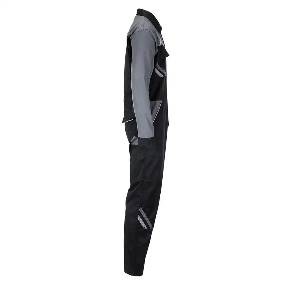 Rallyekombi "HIGHLINE" 285 g/m² Canvas-Gewebe in schwarz/schiefer/zink, 50 - Thumbnail 4