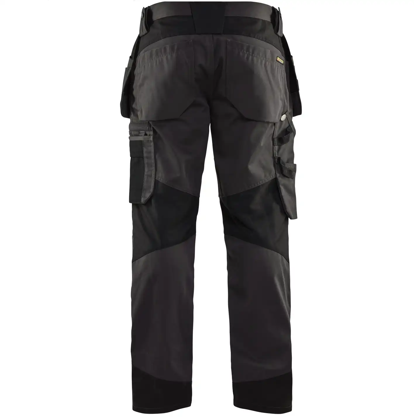 Stretch Handwerkerhose "1554" grau/schwarz in C58 - Thumbnail 2