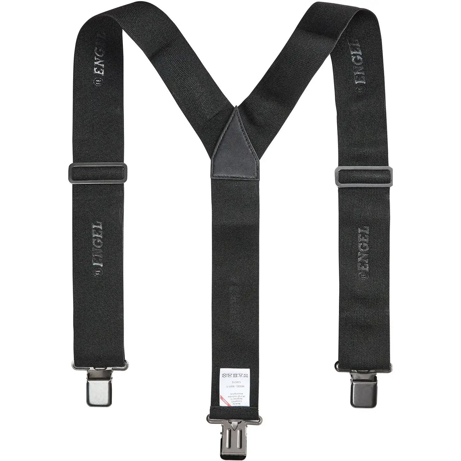 Stretch Hosenträger "9001-1" schwarz - Thumbnail 1