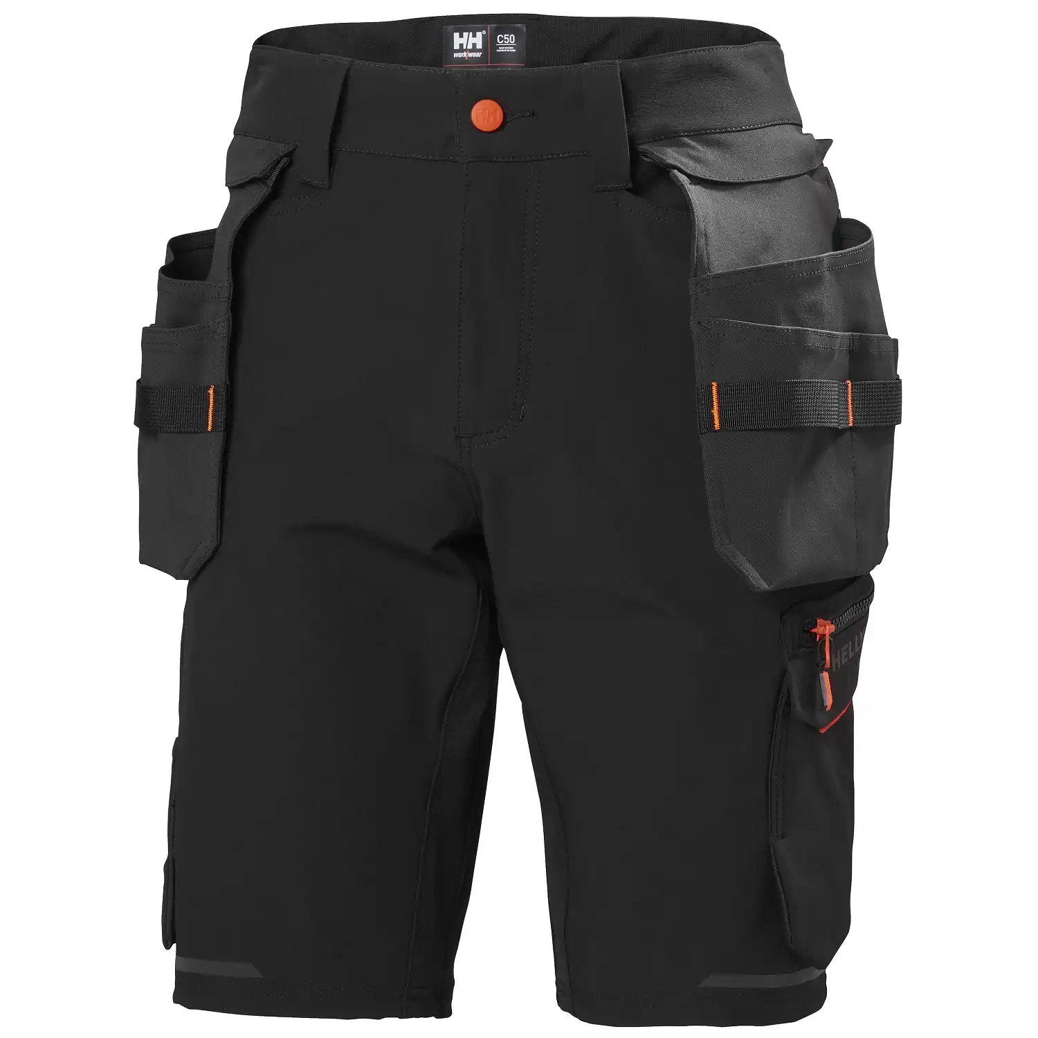Stretch Handwerkershorts "KENSINGTON" in schwarz, C44 - Thumbnail 1