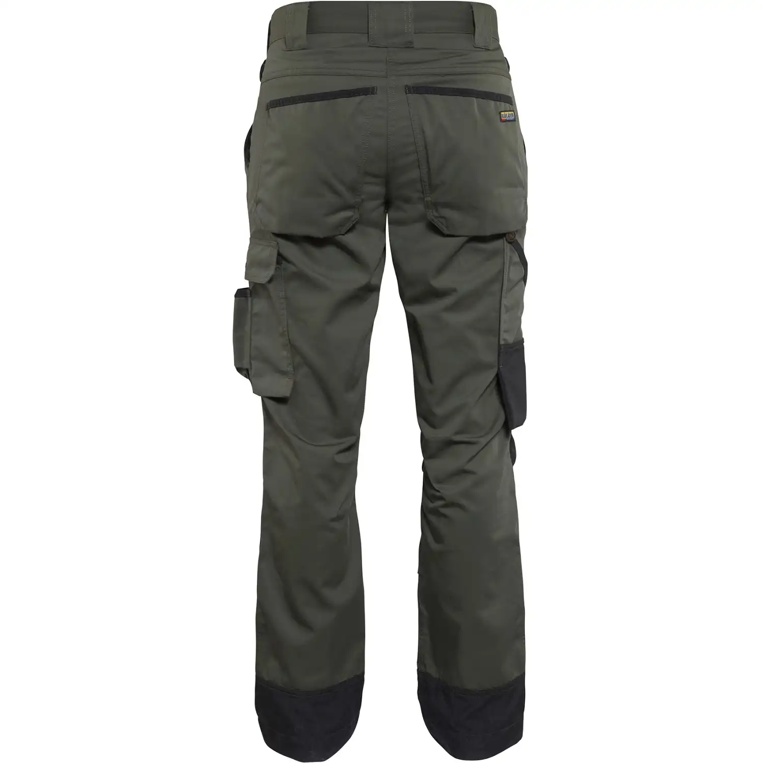 Damen Garten Bundhose "7154" armygrün/schwarz in C36 - Thumbnail 2