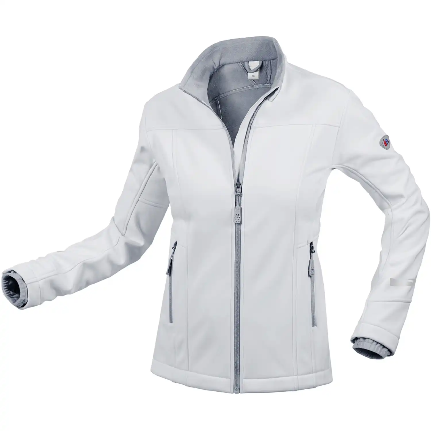 Damen Softshelljacke "1695-571" in XL, Weiß - Thumbnail 1