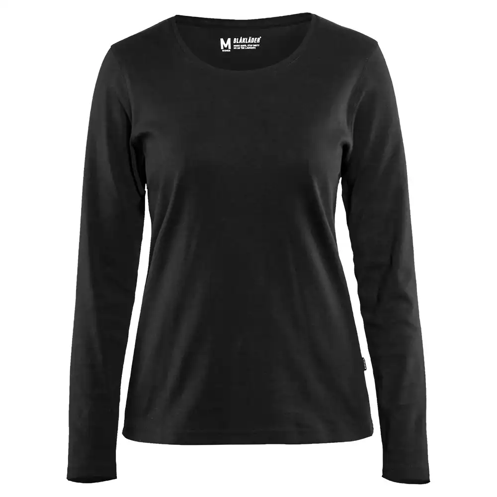 Damen Langarm-Shirt "3301" in schwarz, 3XL - Thumbnail 1