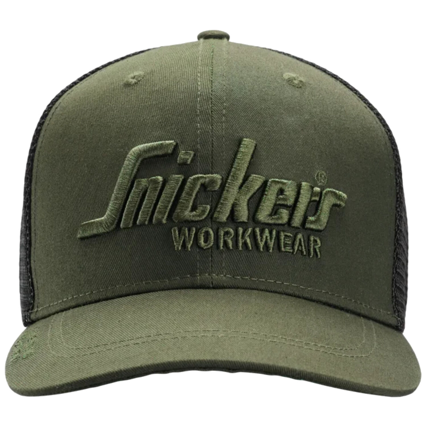 Trucker Cap "9001" in khaki/Schwarz - Bild 1
