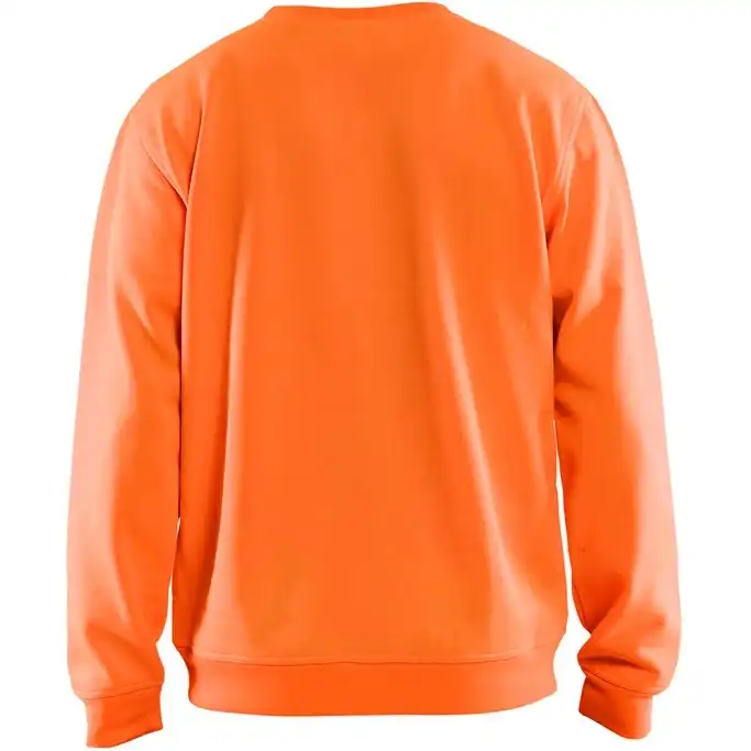 Hi-Vis Sweatshirt "3401" in Orange, 4XL - Thumbnail 2