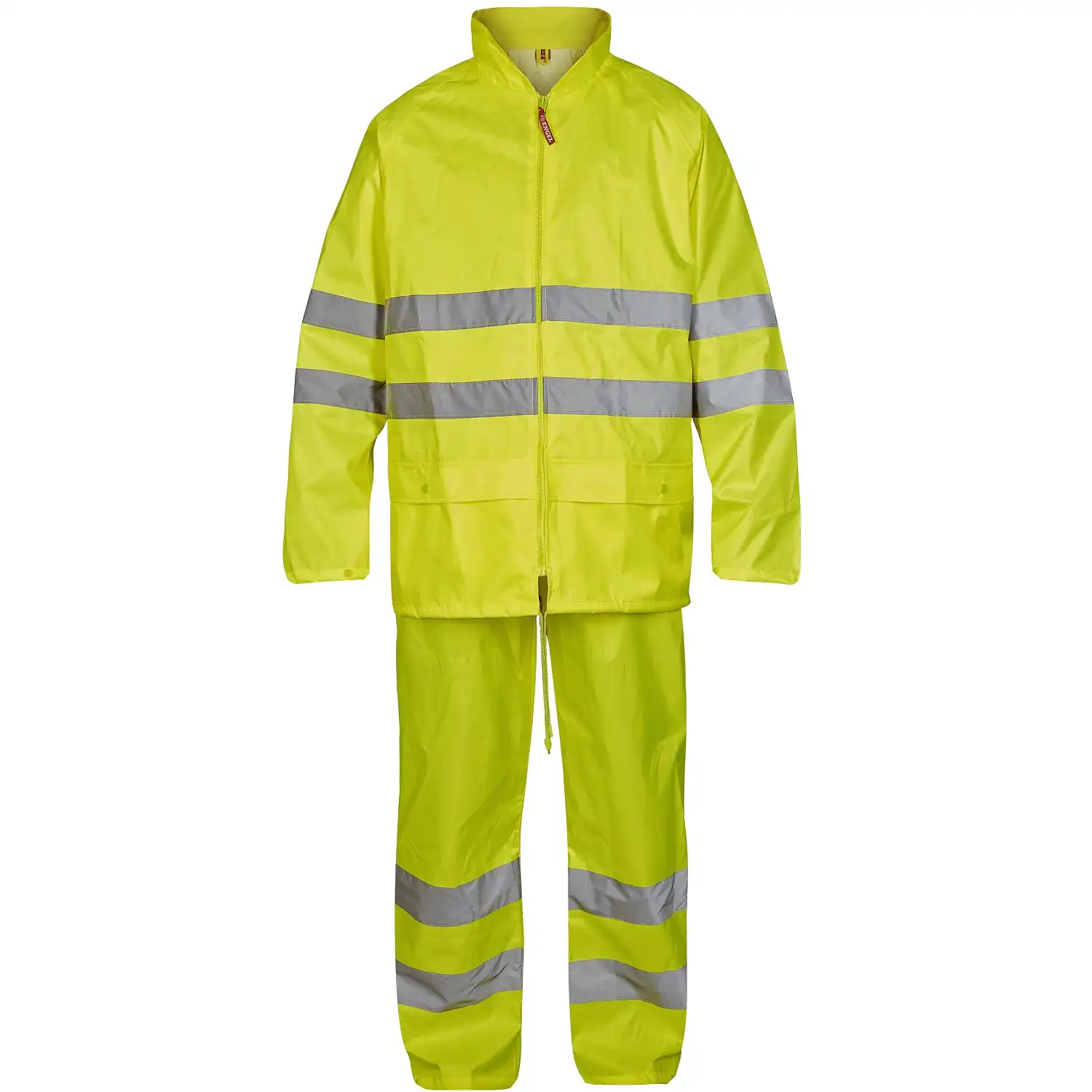 Warnschutz Regenset "1916-218" Safety in gelb, L - Thumbnail 1