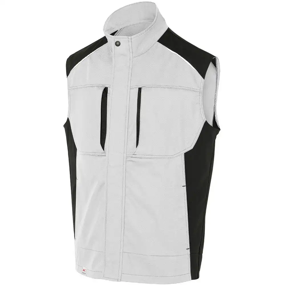 Weste "ACTIVIQ" in weiß/anthrazit, 3XL - Thumbnail 1