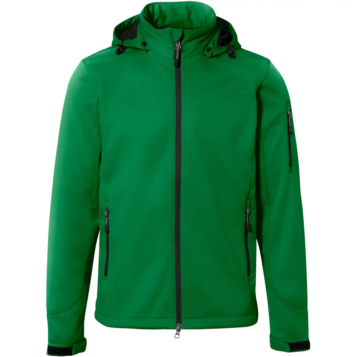 Softshelljacke "ONTARIO" 848 in kellygrün, XL - Thumbnail 1