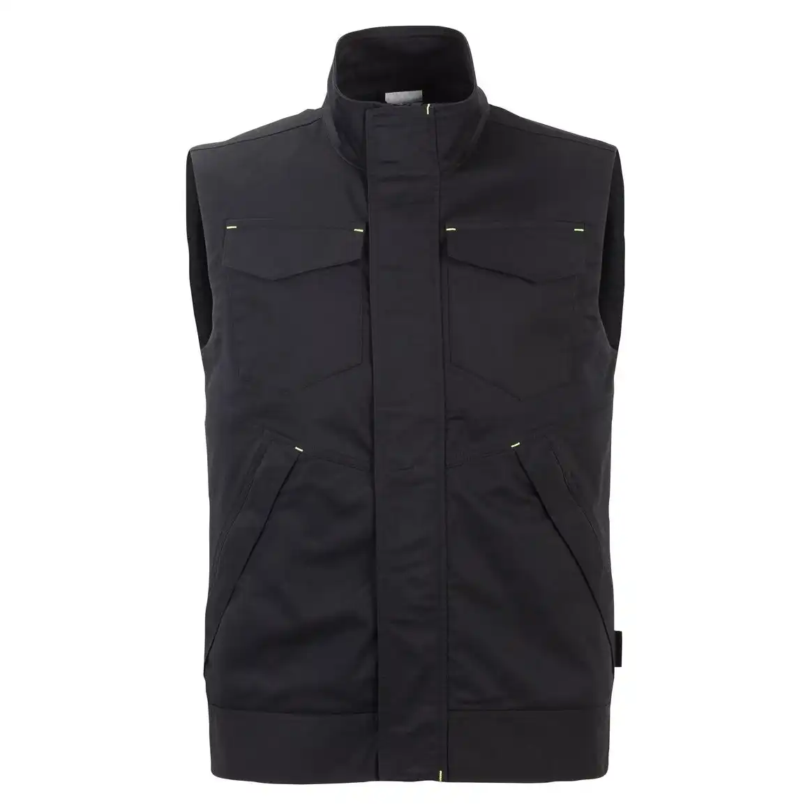 Arbeitsweste "STRETCHLINE" in schwarz, 4XL - Thumbnail 1