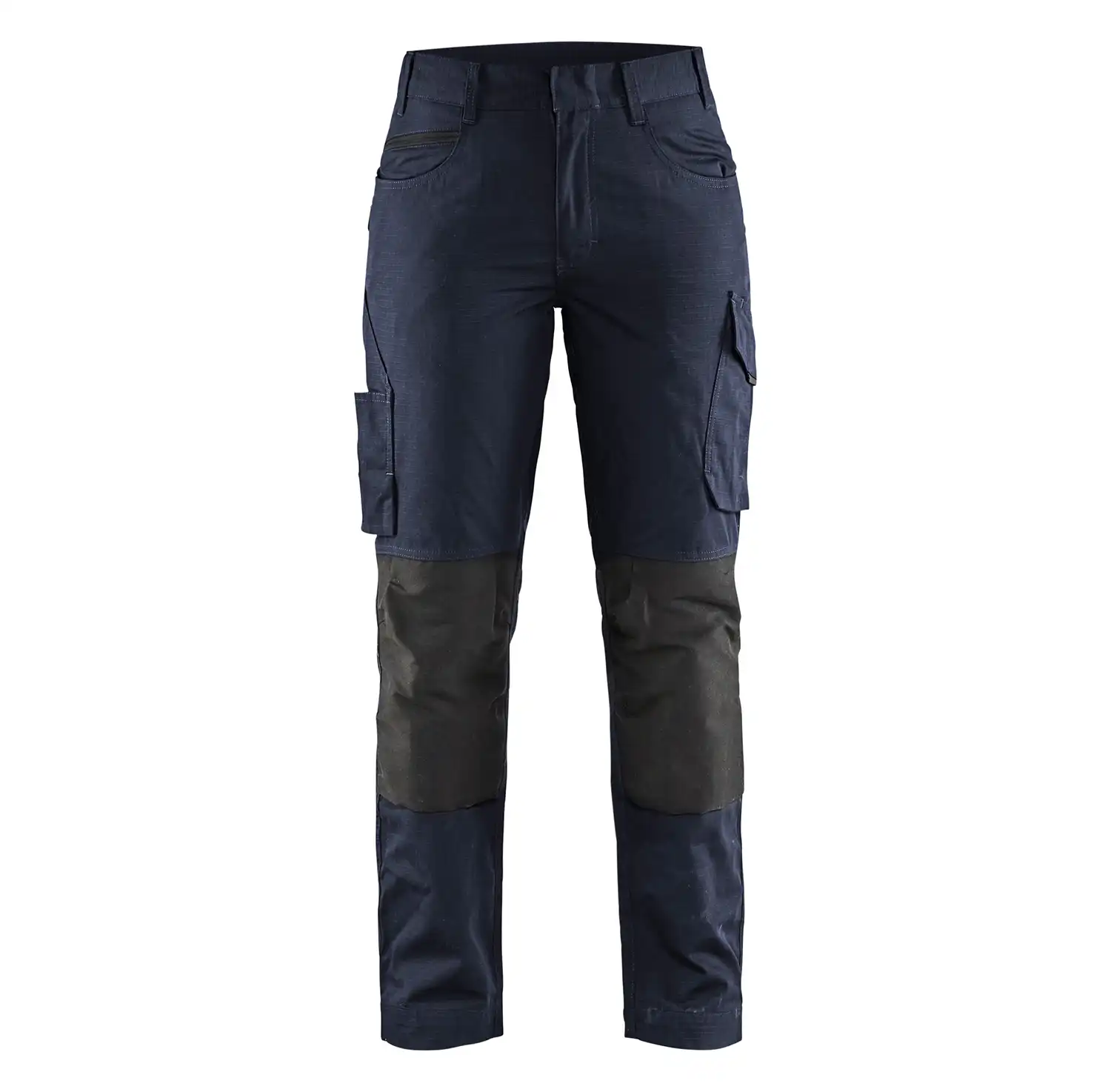 Damen Stretch Servicehose "7195" in Dunkelmarine/Schwarz, C32 - Thumbnail 1