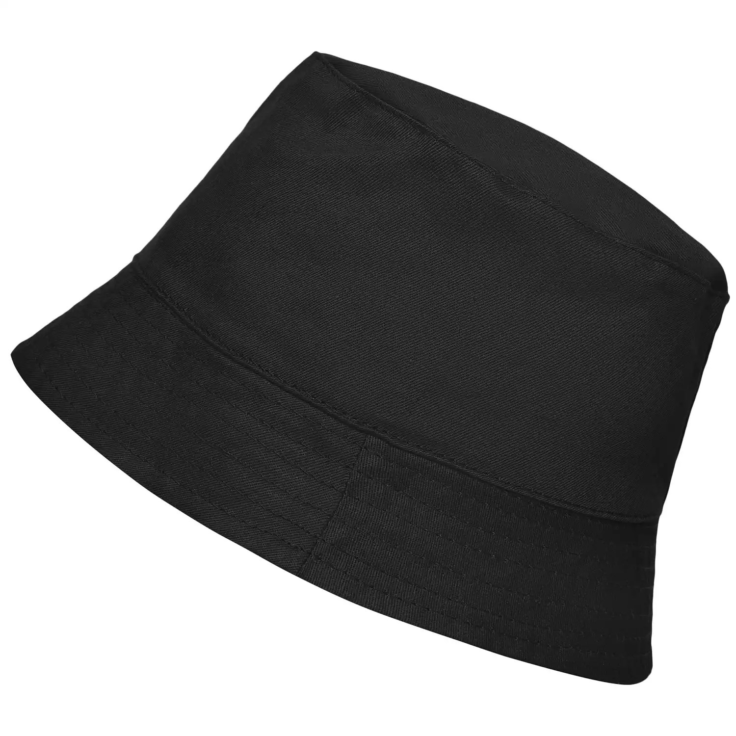 Fischerhut "MB006" Bob-Hat in black - Thumbnail 1