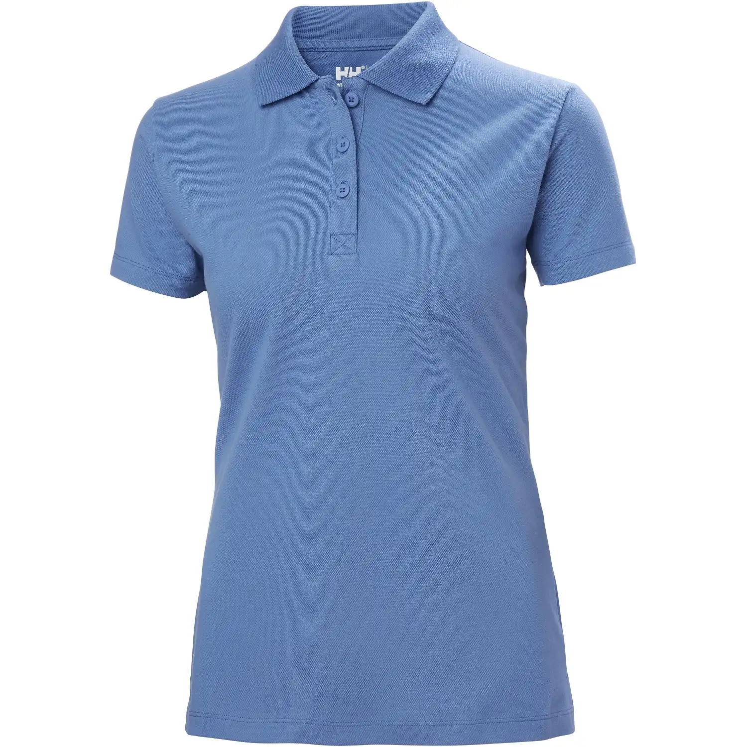 Damen Polo-Shirt "MANCHESTER" in steinblau, XS - Thumbnail 1