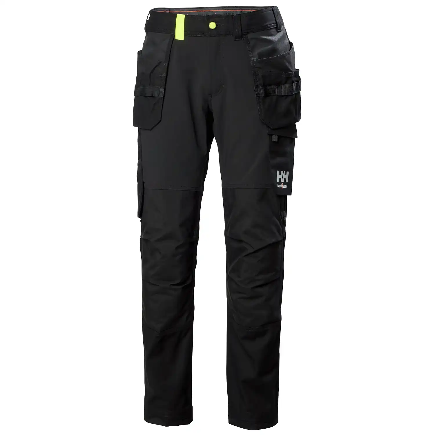 Stretch Handwerkerhose "OXFORD 4X" in schwarz, C146 - Thumbnail 1