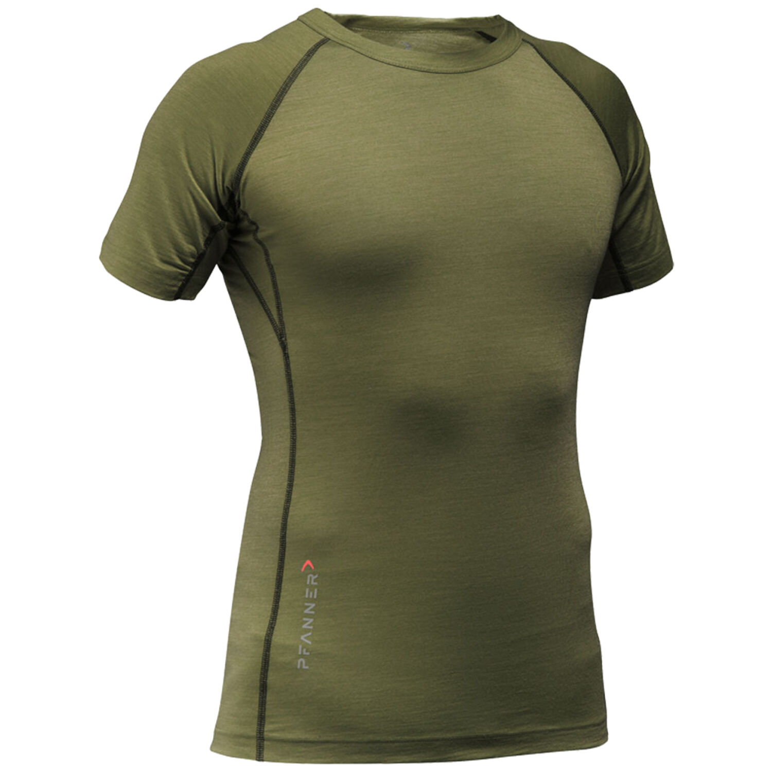T-Shirt "Merino-Tencel™" in waldgrün, XS - Bild 1