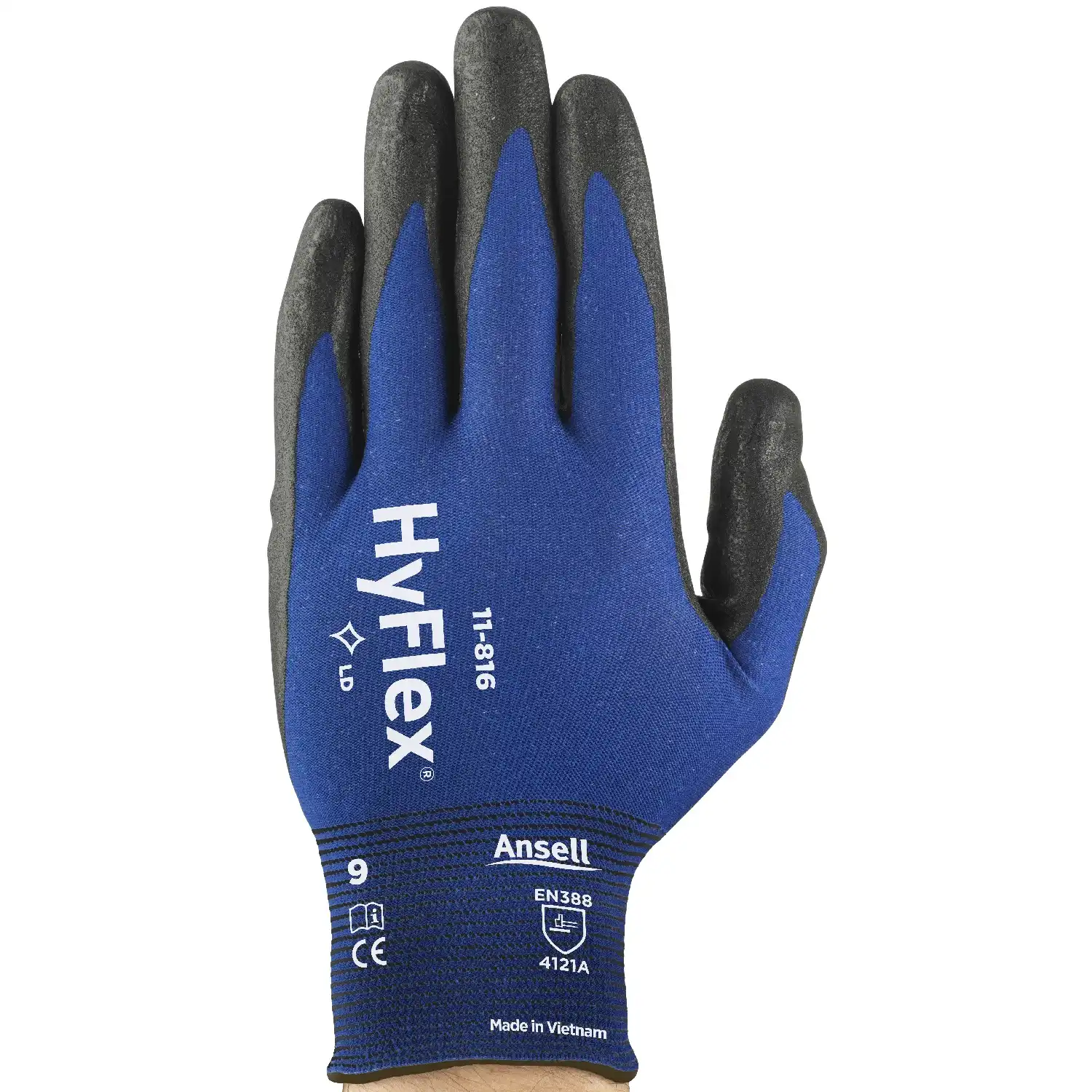 Nitril Montagehandschuhe HyFlex 11-816 in 8 (M) - Bild 1