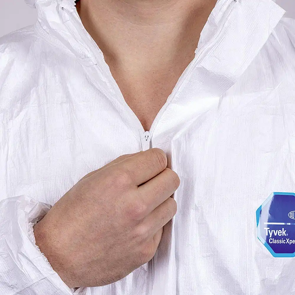 Chemie-Schutzoverall Typ 5/6 "Tyvek® 500 Classic Xpert" in S - Thumbnail 3