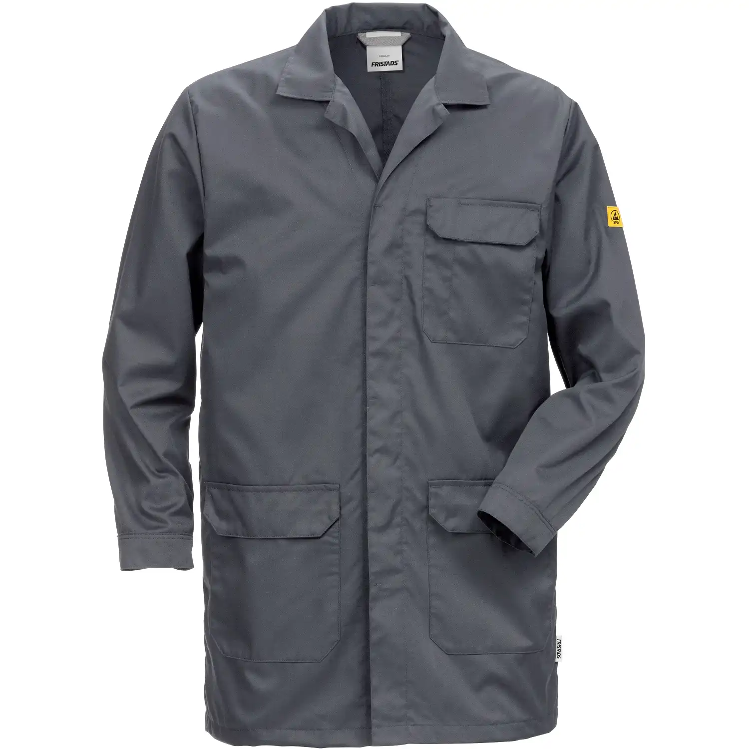 ESD Berufsmantel "3080 ELP" in dunkelgrau, XS - Thumbnail 1