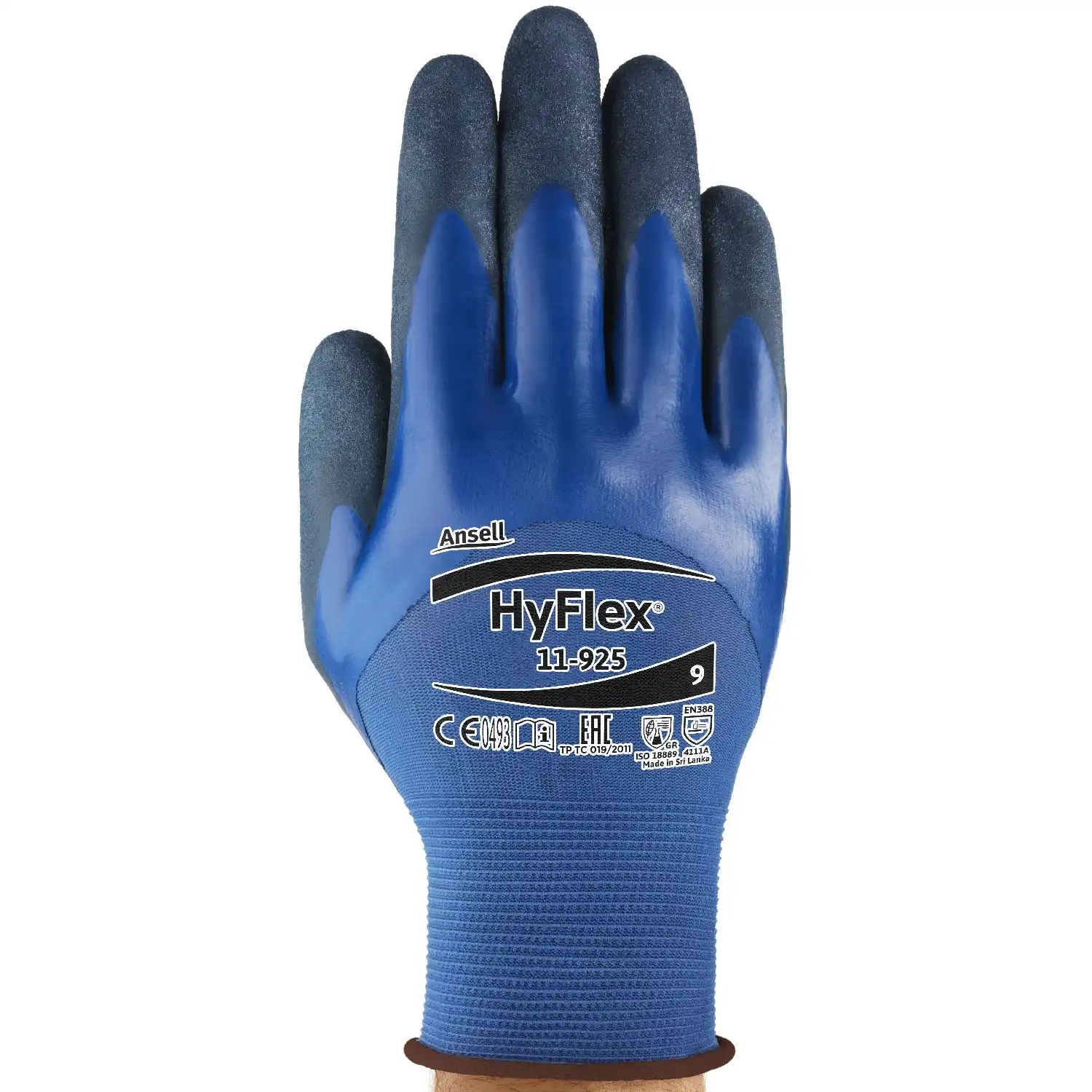 Nitril Montagehandschuhe "HyFlex®" 11-925 in 8 (M) - Bild 1