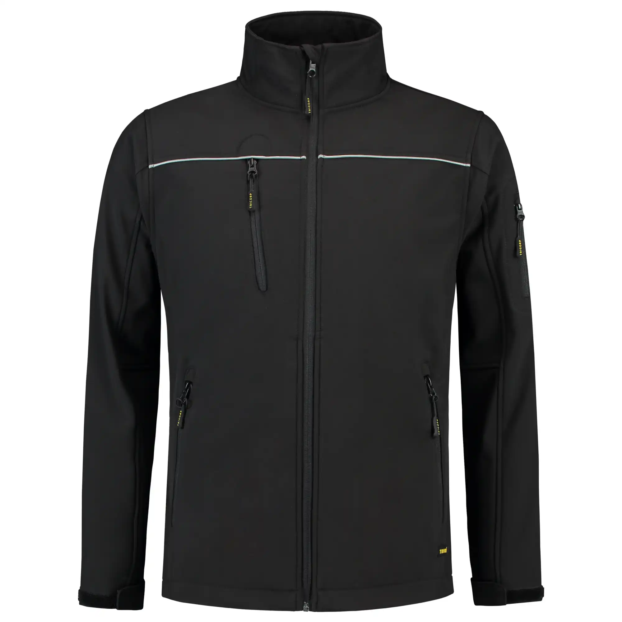 Softshelljacke "402006" Exzellent Workwear TRICORP in black, L - Thumbnail 1