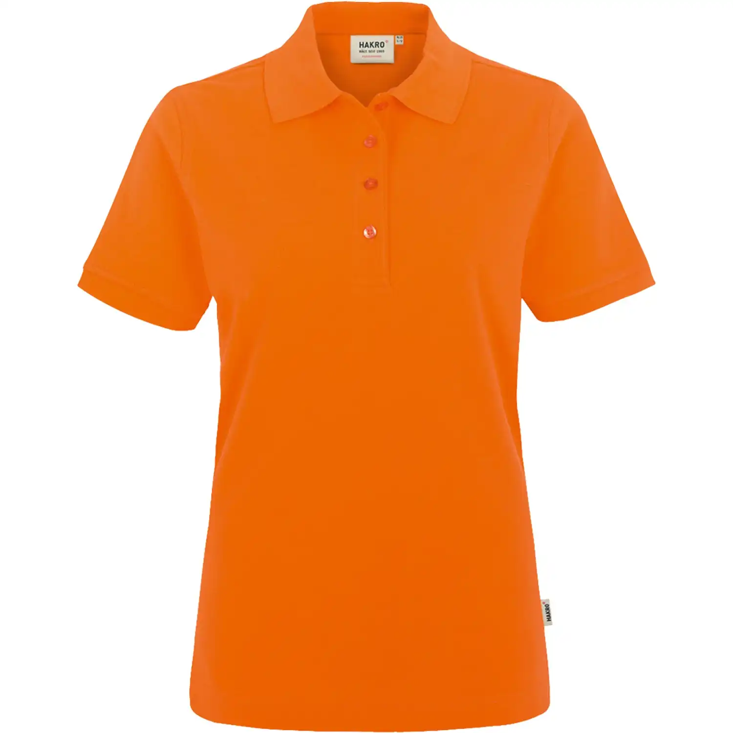 Damen Polo-Shirt "PERFORMANCE" 216 in Orange, L - Bild 1