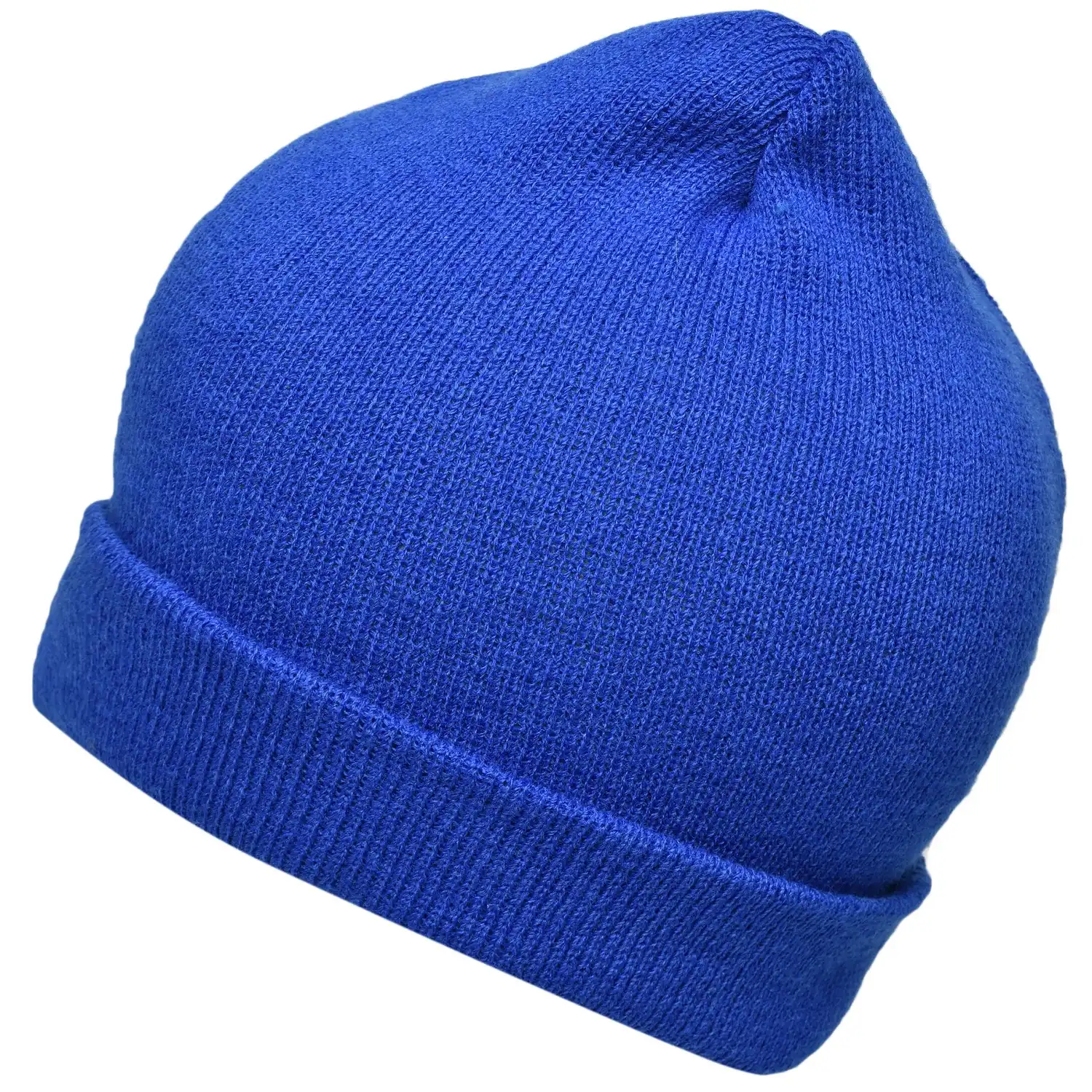 Strickmütze "MB7112" Basic in royal - Thumbnail 1