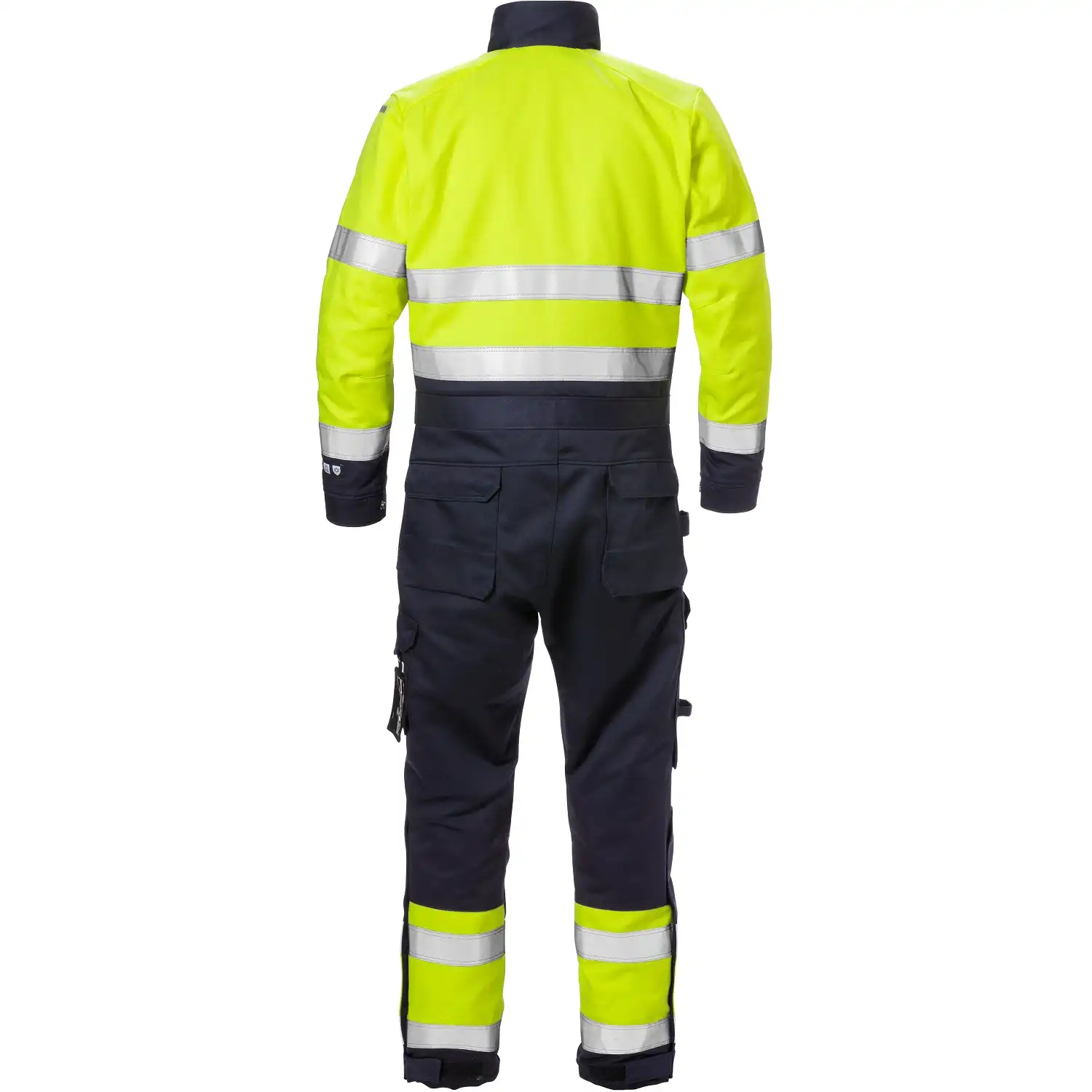 Multinorm Winter-Overall "8088 FLAM" Flame gelb/marine in 3XL - Thumbnail 2