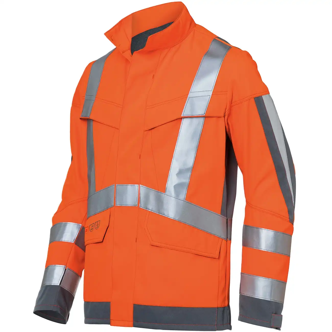 Multinorm Bundjacke "PROTECTIQ HIGH VIS" arc2 in warnorange/anthrazit, 102 - Thumbnail 1