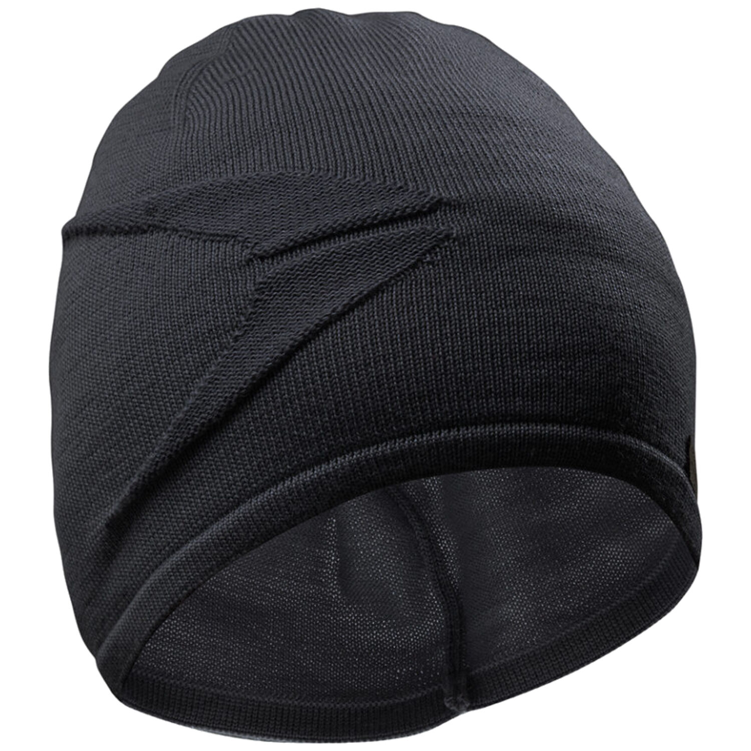 Merino Strickmütze "LANA" in schwarz - Bild 1