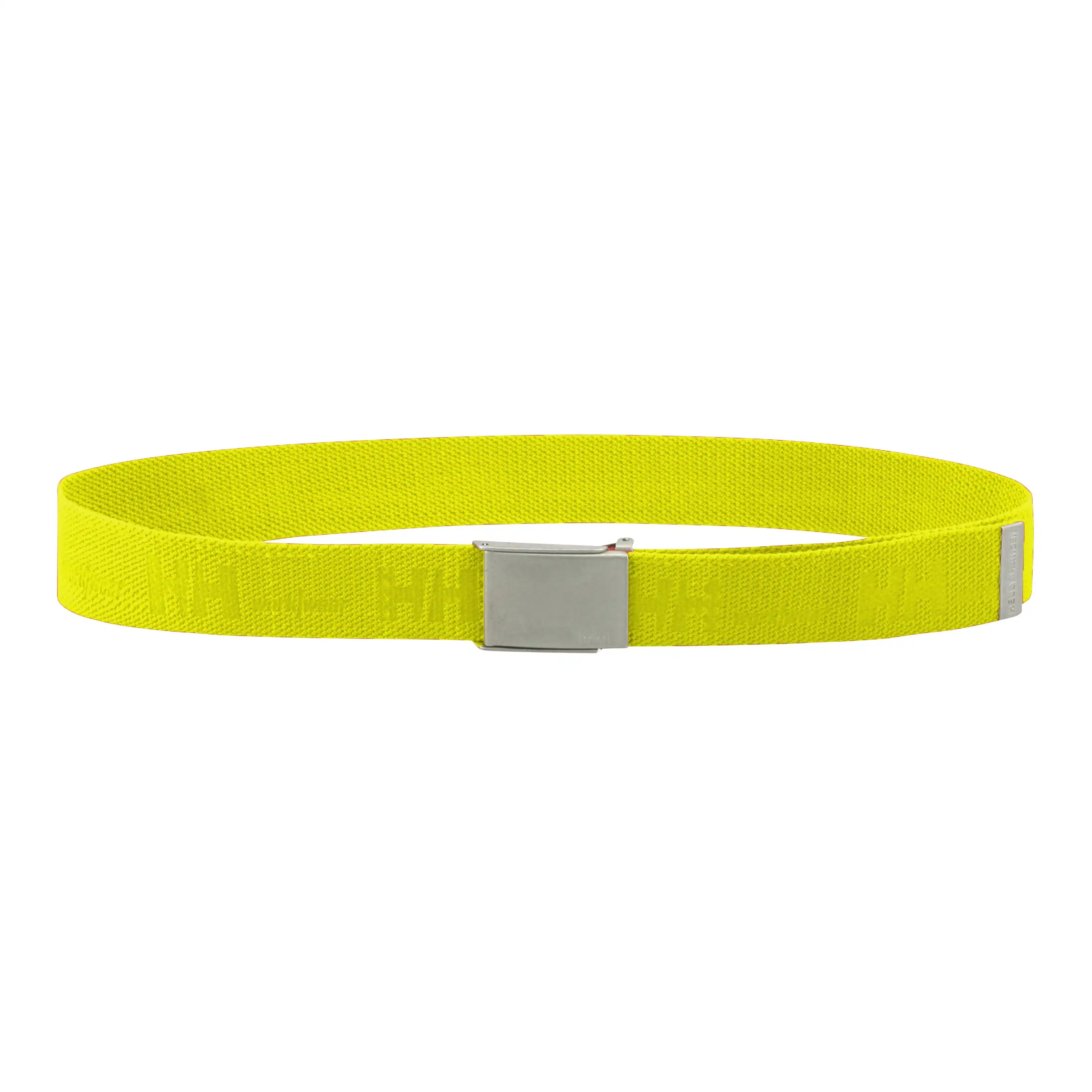 Stretch Textil-Gürtel "HH LOGO WEBBING BELT" in gelb - Bild 1
