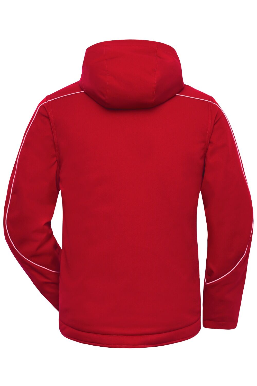 Softshelljacke mit Futter "JN886" in red, 3XL - Thumbnail 4