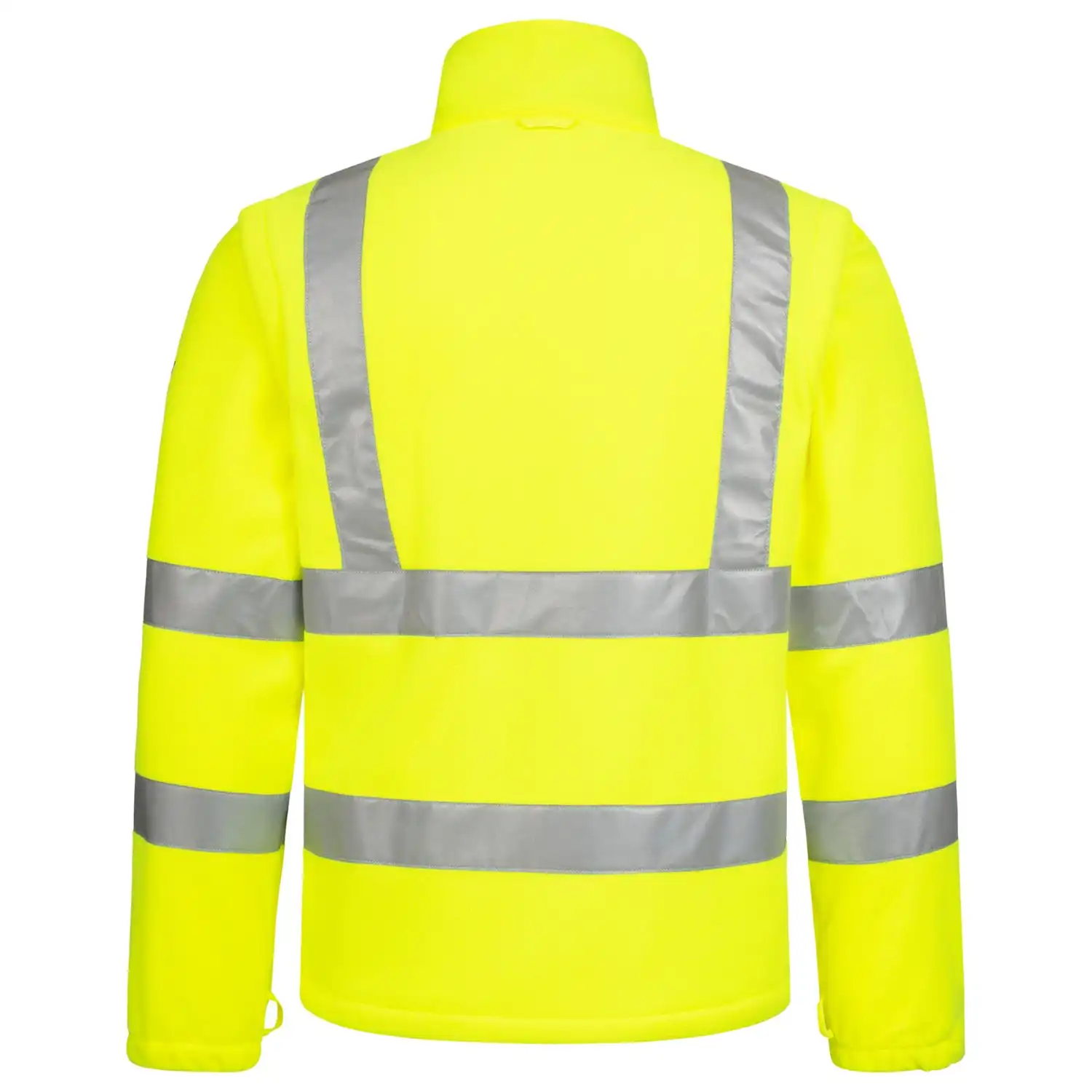 Warnschutz Fleeejacke "MOTION TEX VIZ" in gelb, M - Thumbnail 2