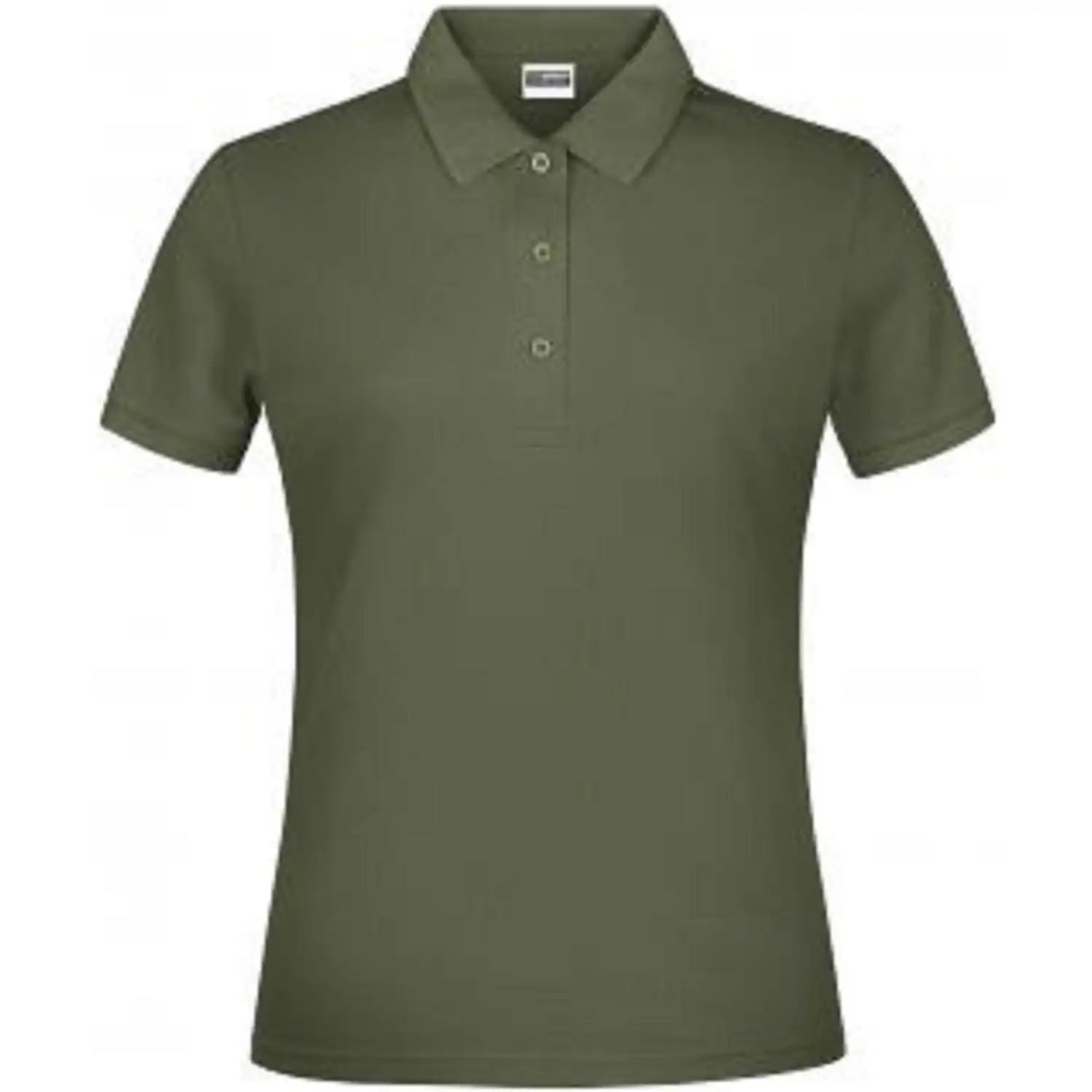 Damen Basic Polo Lady in olive, M - Thumbnail 1