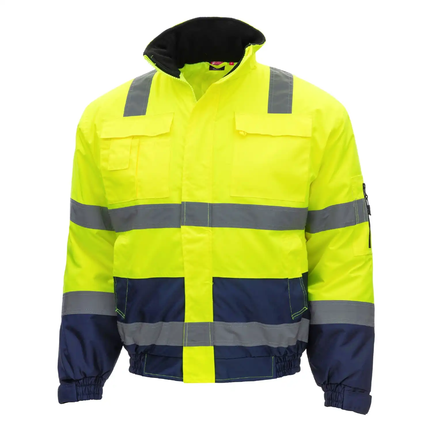 Warnschutz Pilotenjacke "MOTION TEX VIZ" in gelb/blau, L - Thumbnail 1