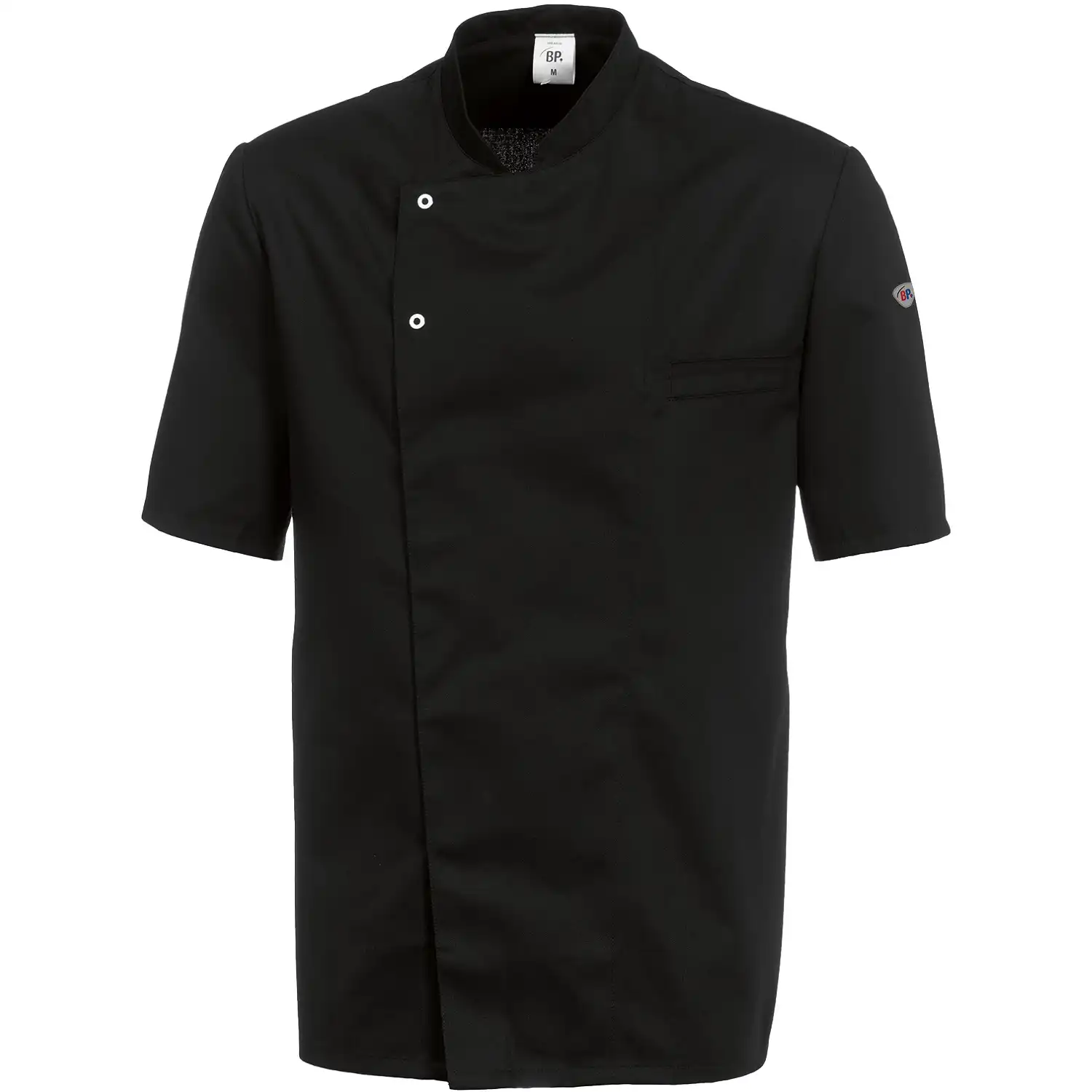 Kochjacke halbarm "1548-400" Gourmet in schwarz, XXL - Bild 1