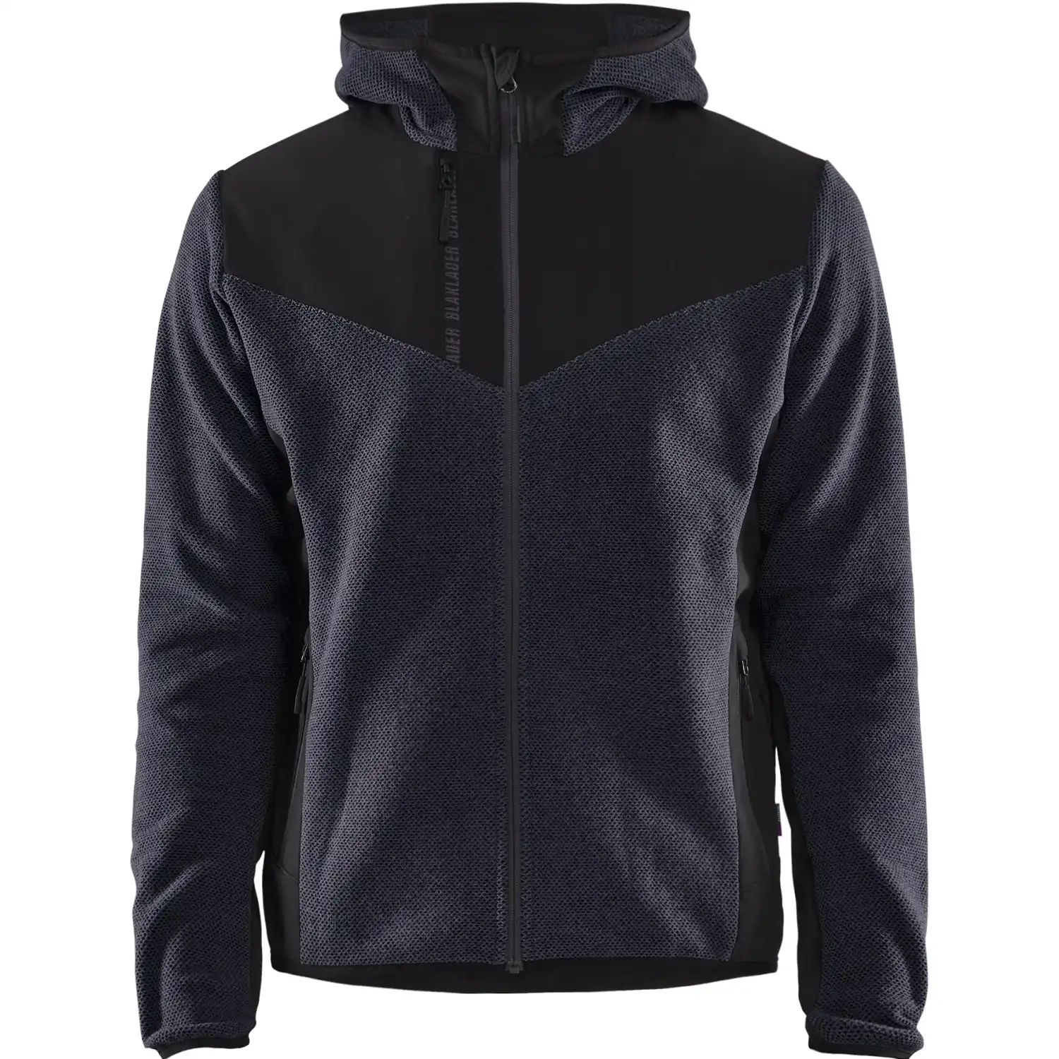 Strickjacke "5940" in Dunkelmarine/Schwarz, 3XL - Thumbnail 1