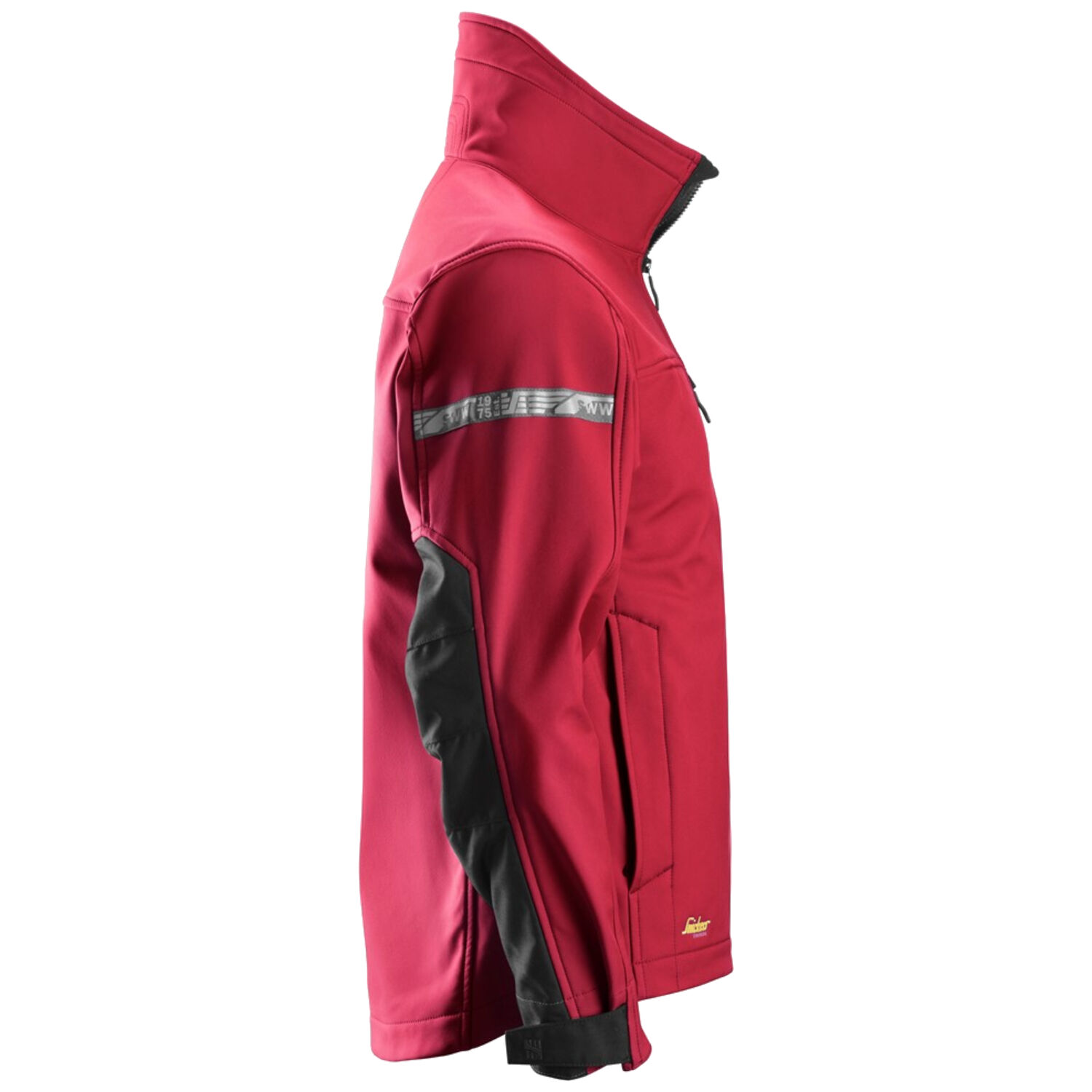 Softshelljacke "AllroundWork" in Rot, L - Thumbnail 4