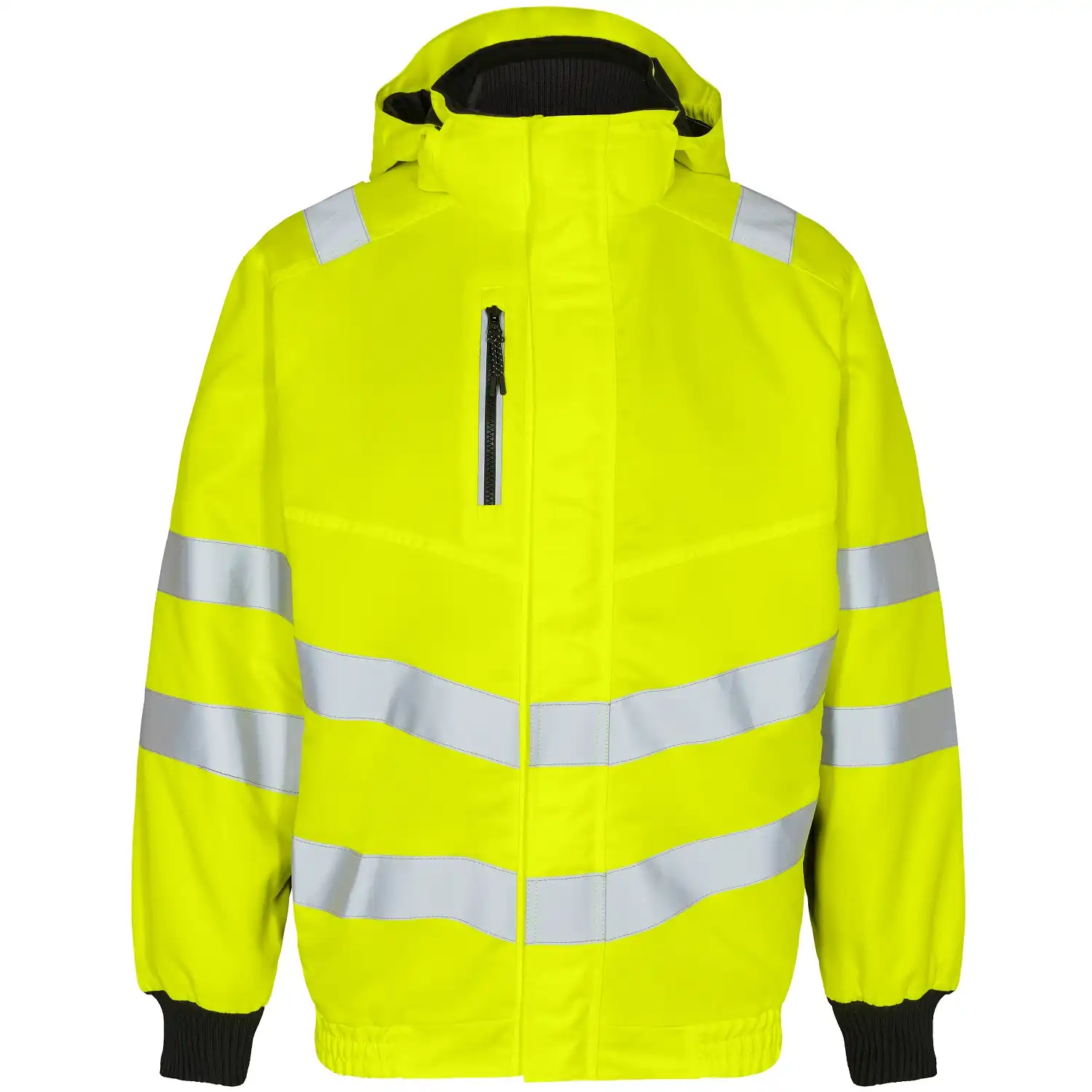 Warnschutz Pilotenjacke "1247-935" Safety in gelb/schwarz, XL - Bild 1
