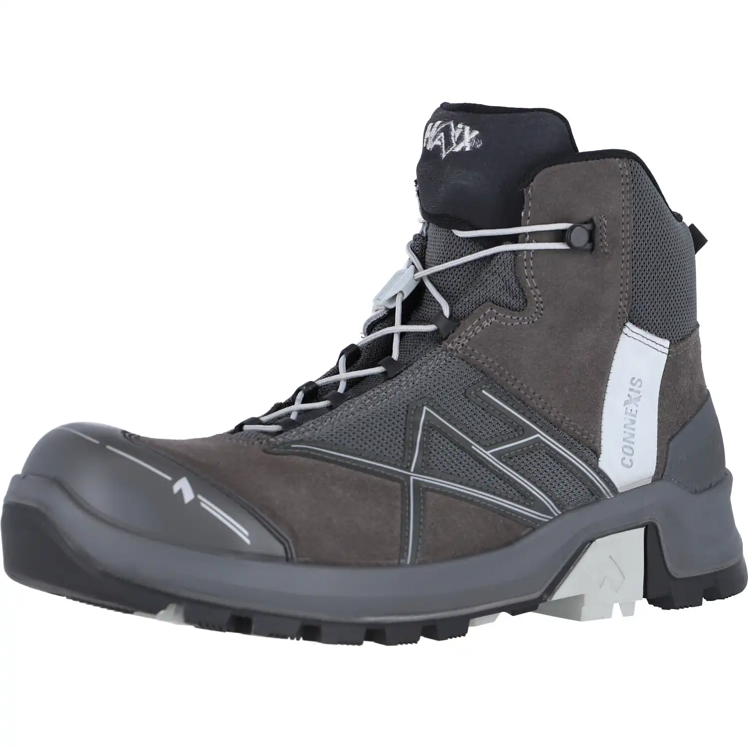 Sicherheitshochschuhe S3 "SAFETY+ GTX MID" grey-silver CONNEXIS  in UK 8 (EU 42) - Thumbnail 1