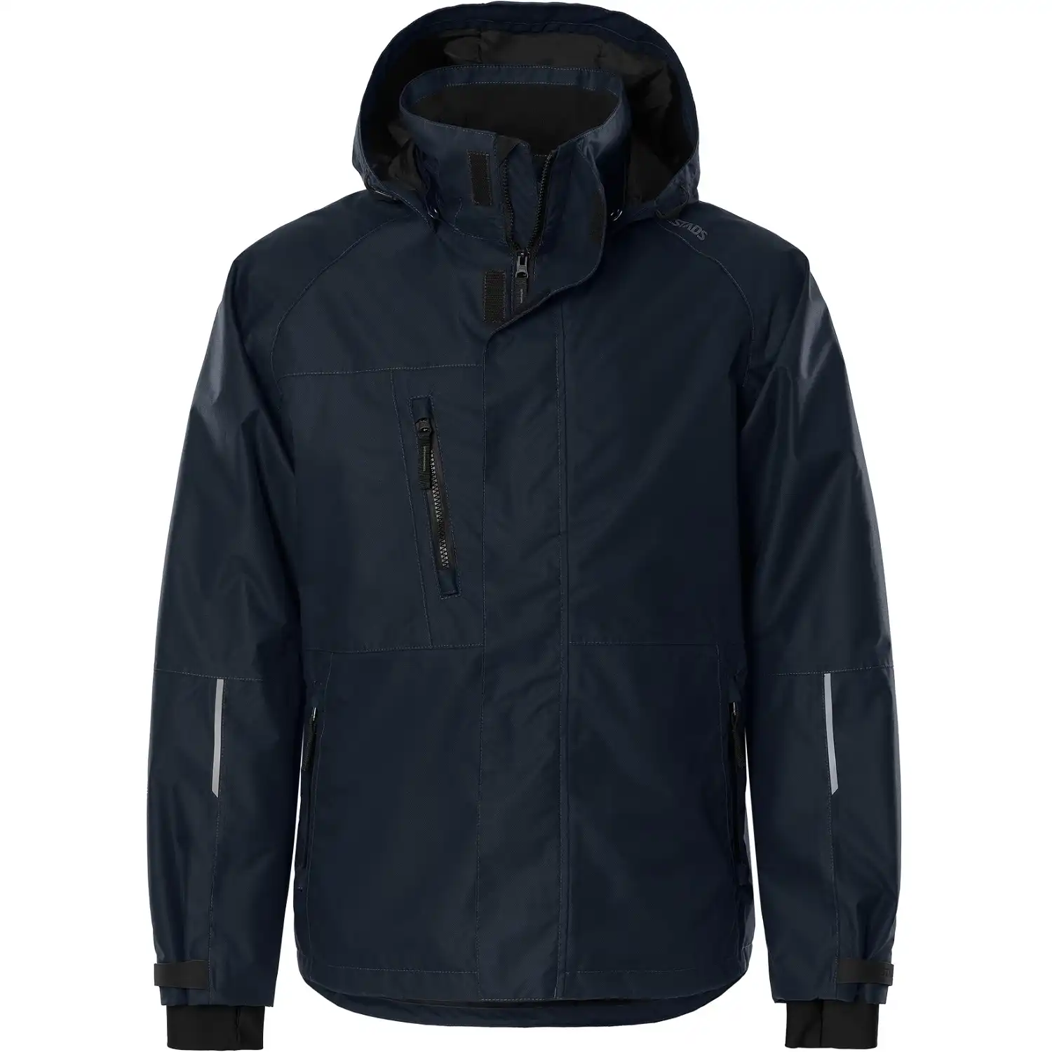 Hardshell Regenjacke Airtech "4906 GTT" Alnaryd in dunkelmarine, XS - Thumbnail 1