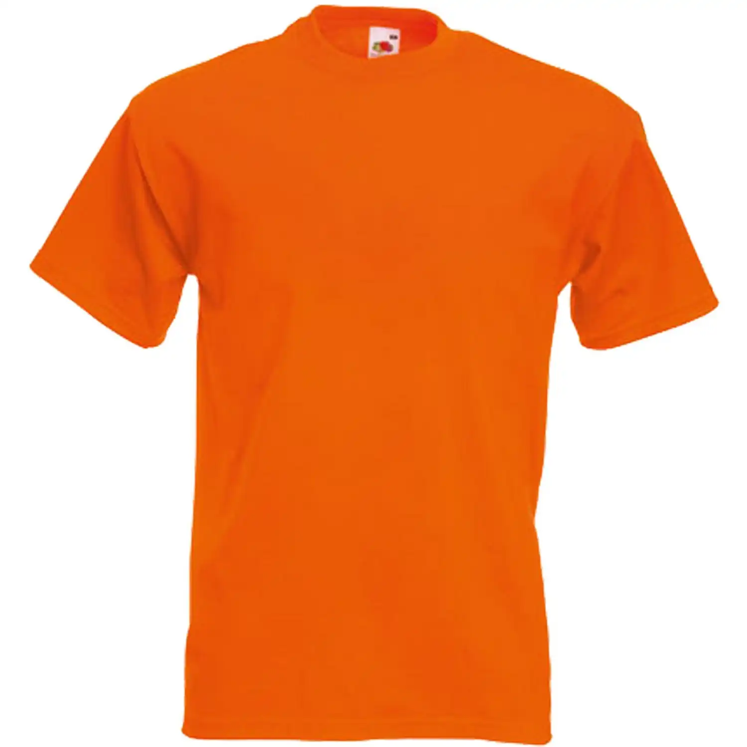 T-Shirt "F181" 100% Baumwolle Super Premium in Orange, 3XL - Bild 1