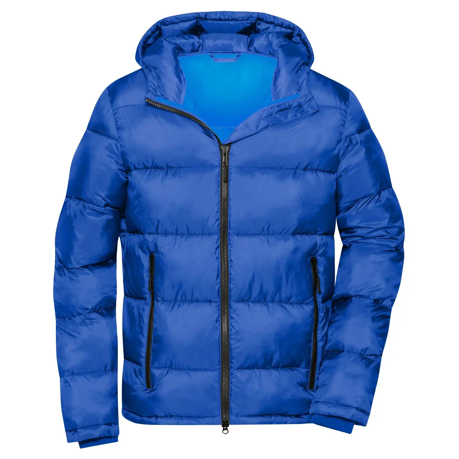 Winter-Steppjacke "JN1168" in electric-blue/nautic, S - Thumbnail 1