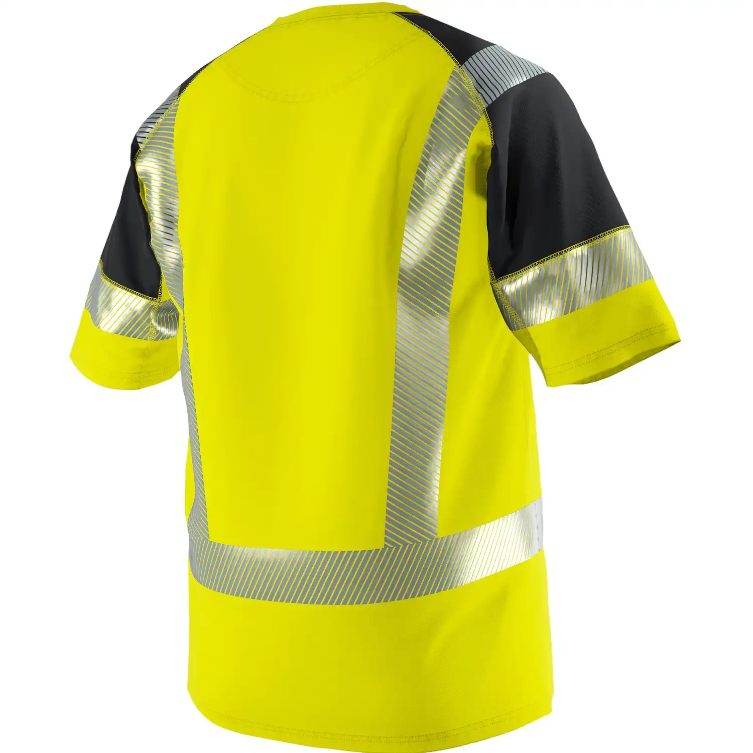 Warnschutz Funktionsshirt "2139-861" in warngelb/anthrazit, XS - Thumbnail 2