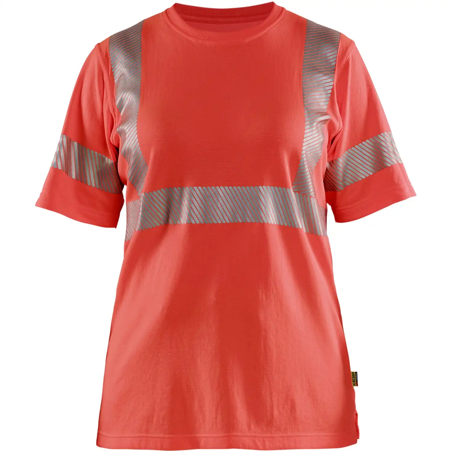 Damen Warnschutz Funktions-T-Shirt "3502" in 3XL, Rot - Thumbnail 1