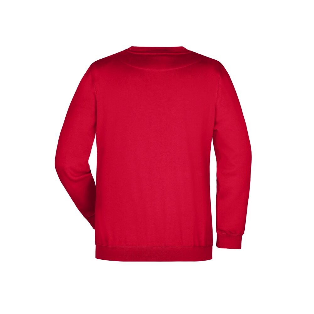 Sweatshirt Heavy "JN040" in red, XL - Thumbnail 2