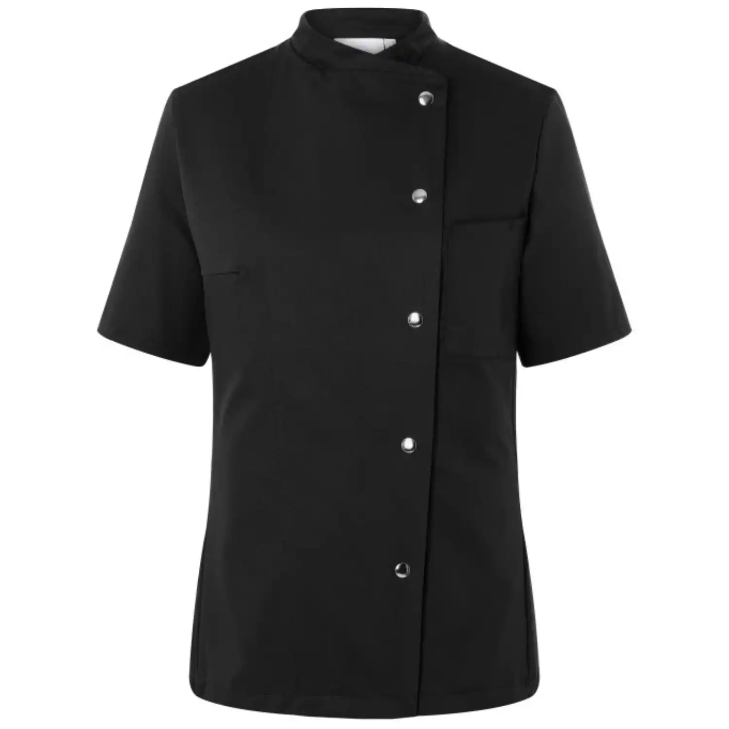 Damen Kochjacke Greta "JF 4" in schwarz, 48 - Thumbnail 1