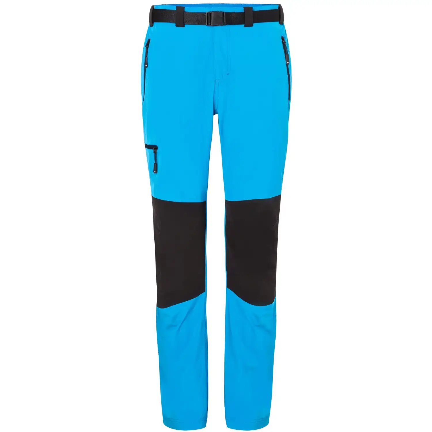 Trekking Hose "JN1206" in bright-blue/navy, S - Thumbnail 1