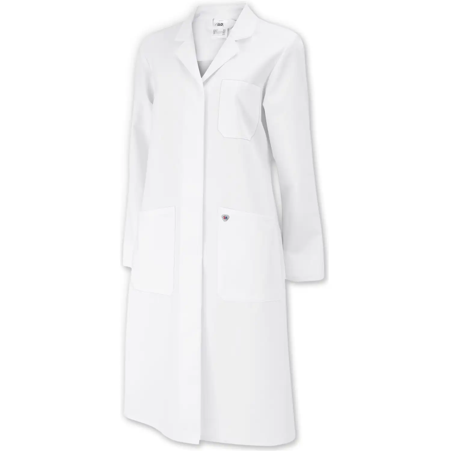 Damen Berufsmantel "1699-130" 100% Baumwolle Med & Care weiß in 36 - Thumbnail 1