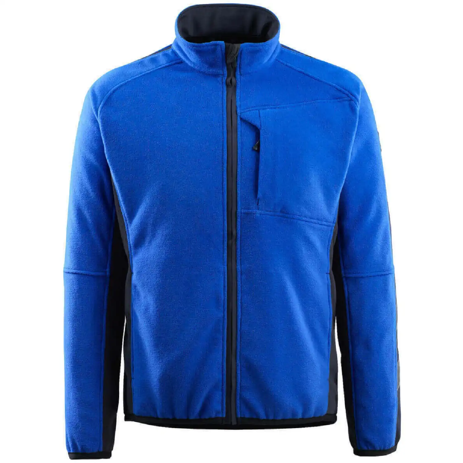 Fleecejacke "HANNOVER" Unique in kornblau/schwarzblau, XXL - Bild 1