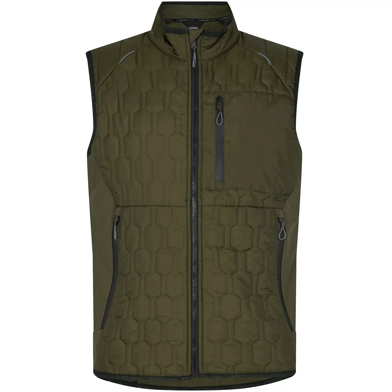 Steppweste "5370-604" X-treme in forest green, L - Thumbnail 1