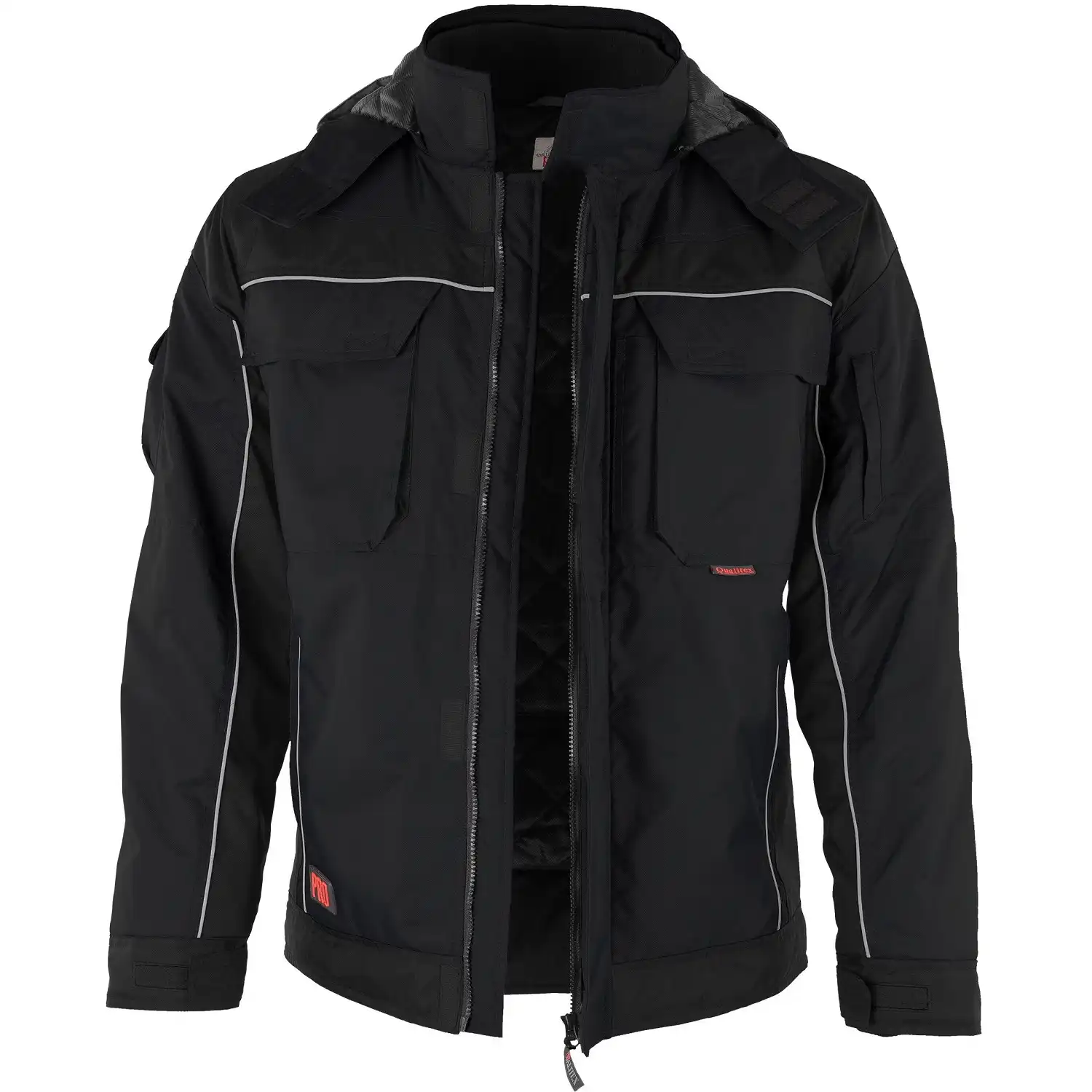 Winterjacke "PRO" in schwarz, L - Thumbnail 1